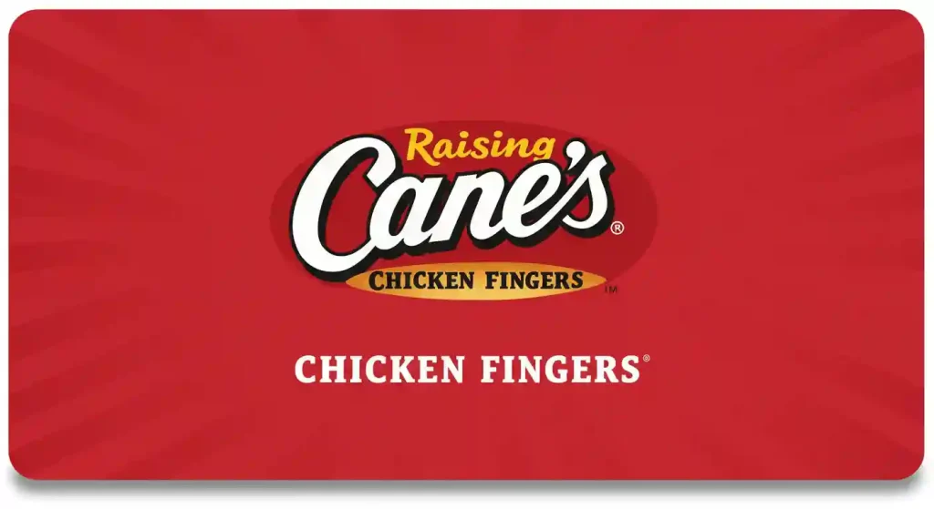 Raising Cane’s Gift Cards